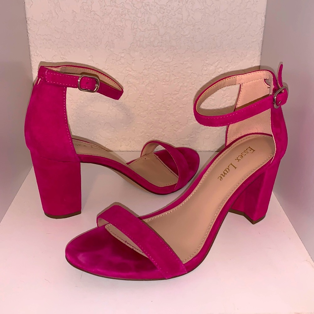 Hot pink heels